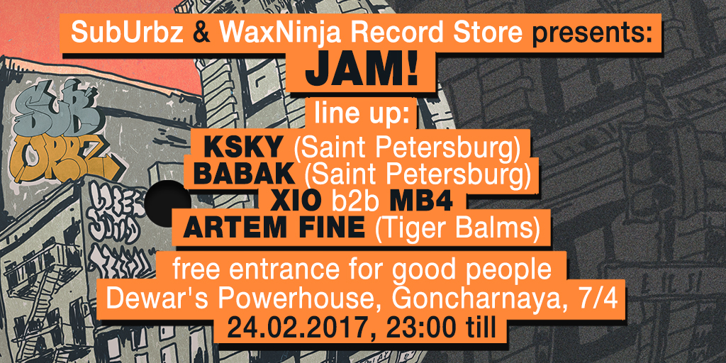 Jam! by WaxNinja/Suburbz