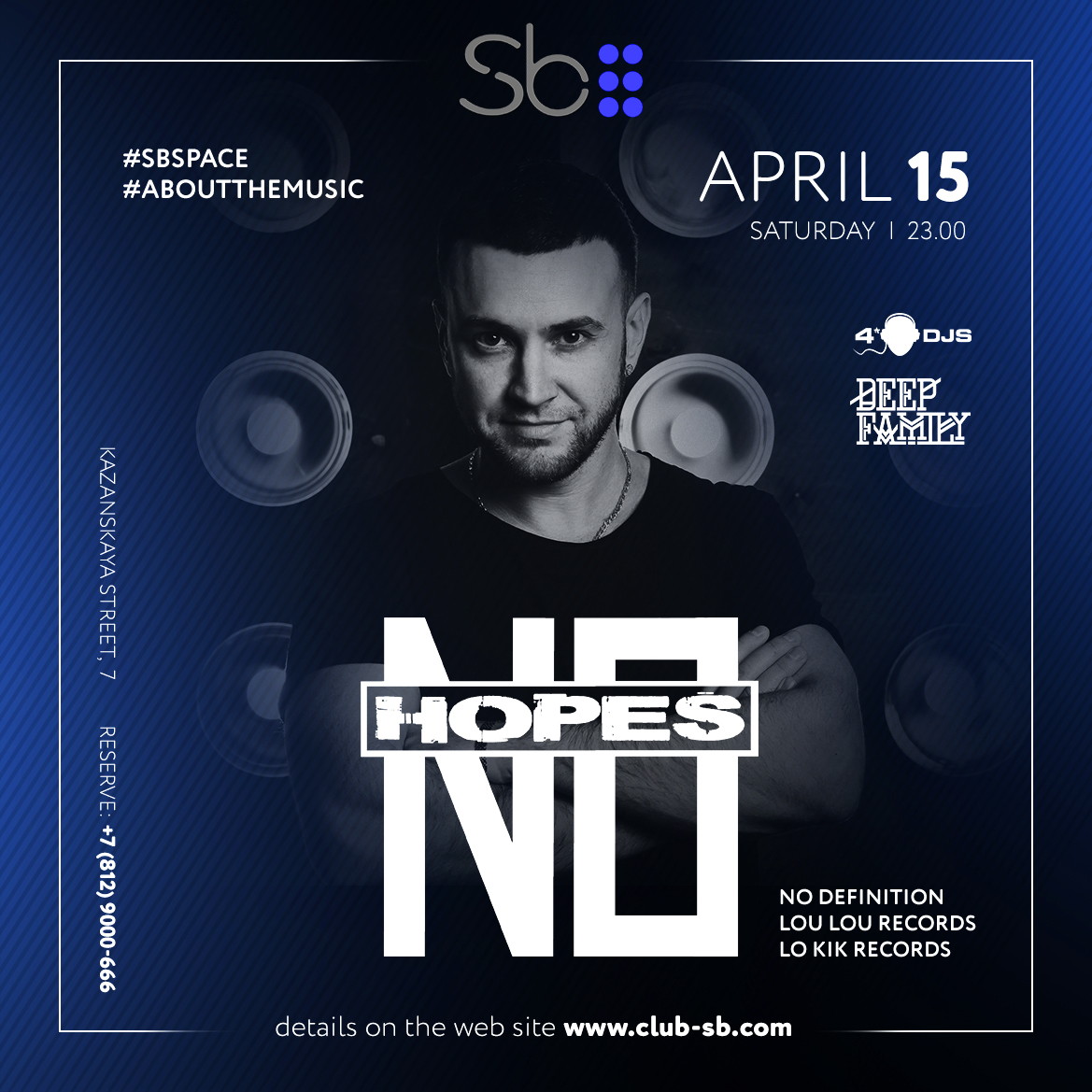 No Hopes! At SB Club