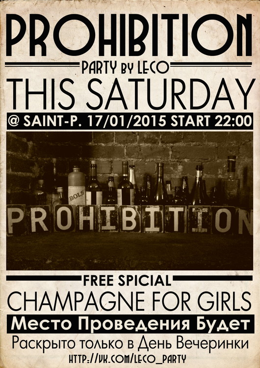 PROHIBITION by LECO