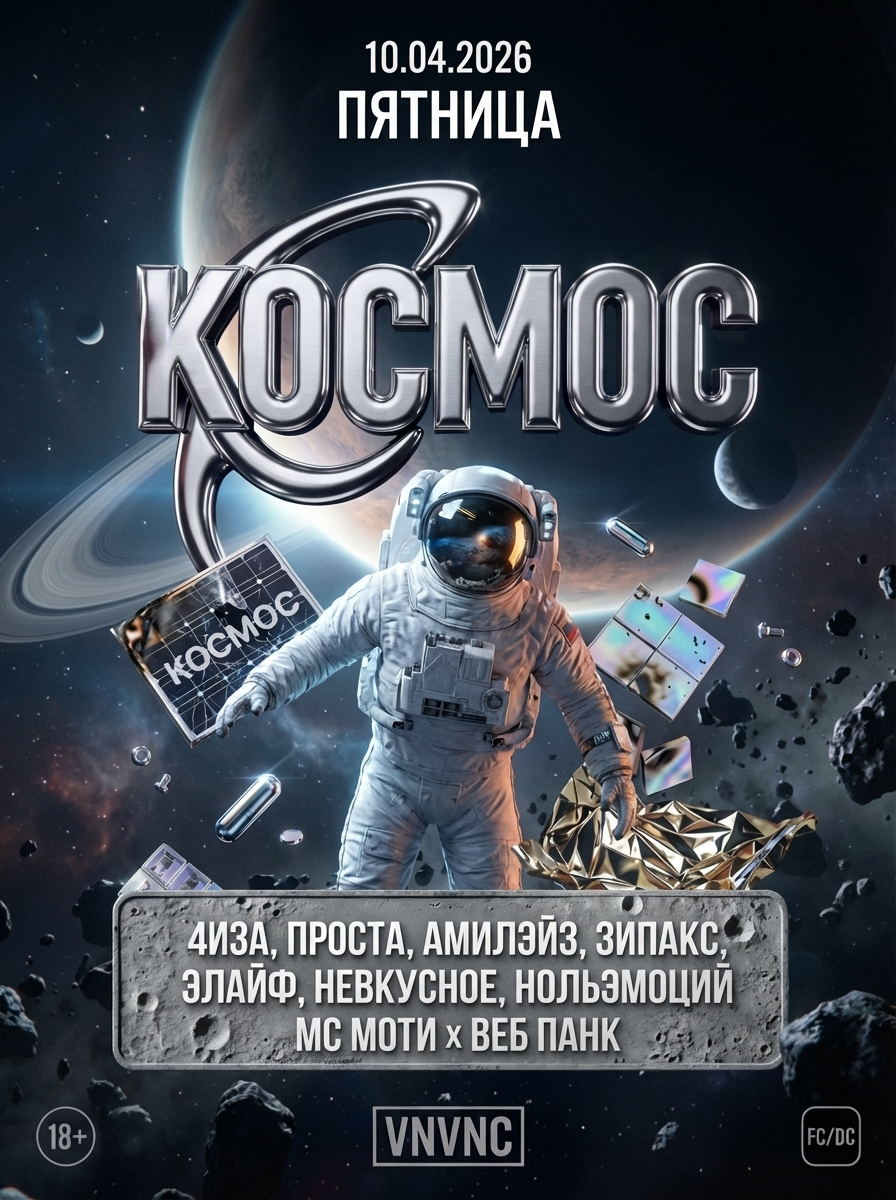 VNVNC| КОСМОС | 10 АПРЕЛЯ