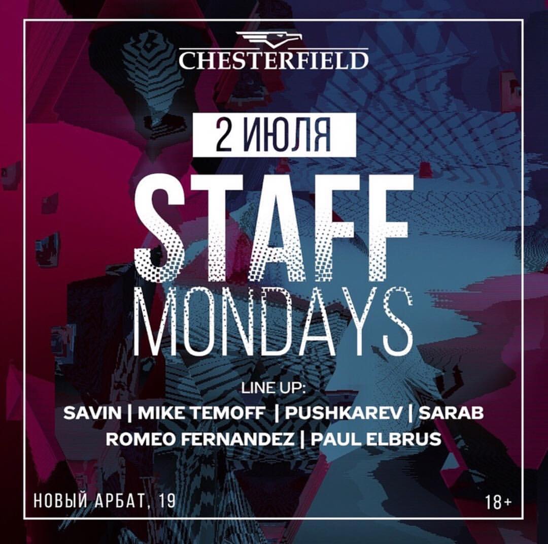 Staff Mondays