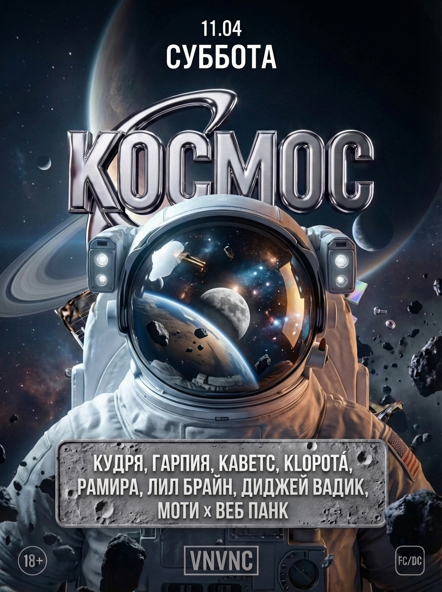 VNVNC | КОСМОС | 11 АПРЕЛЯ