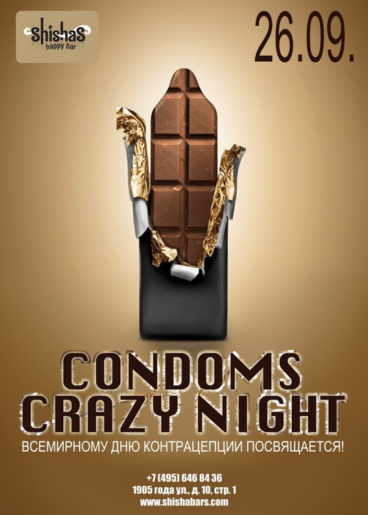 CONDOMS CRAZY NIGHT