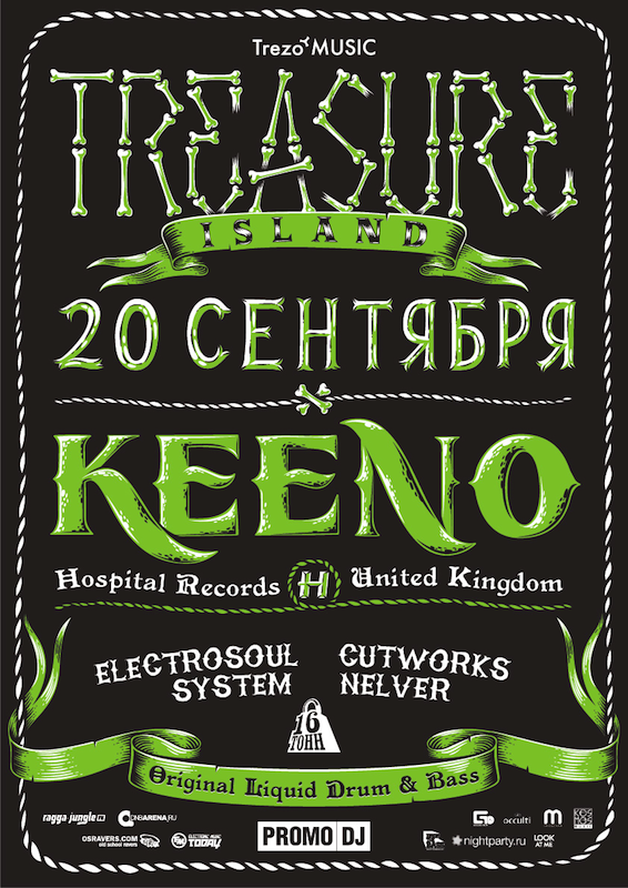 Treasure Island w/ Keeno [Hospital Records, UK]