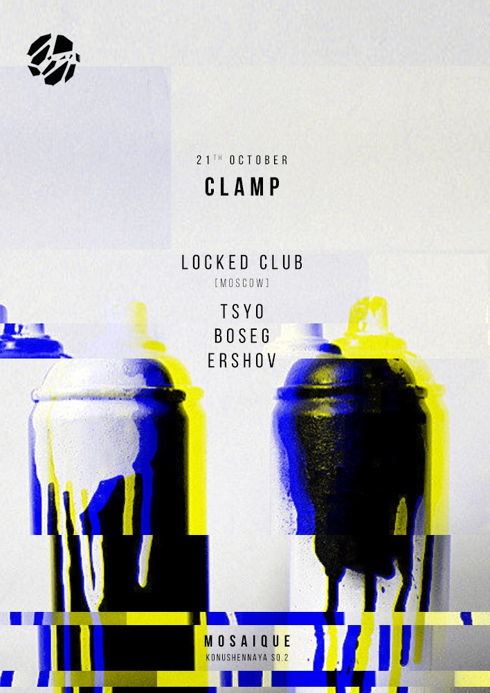 CLAMP w/ LOCKED CLUB. MOSAIQUE