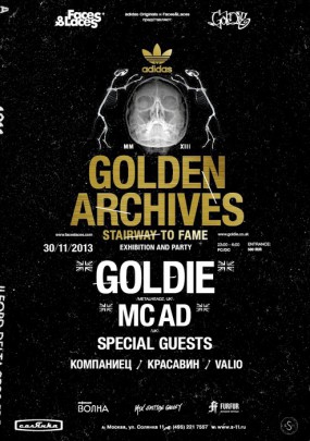 Goldie feat. Mc Ad @ Golden Archives