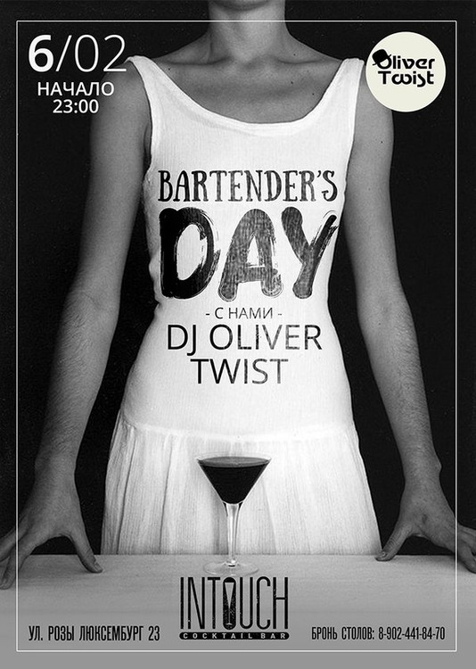 Bartenders Day! OliverTwist