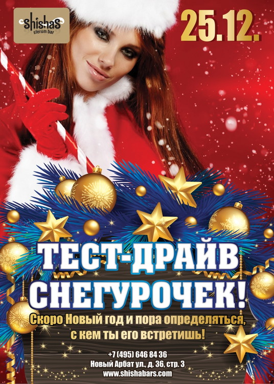 ​Тест-Драйв Снегурочек