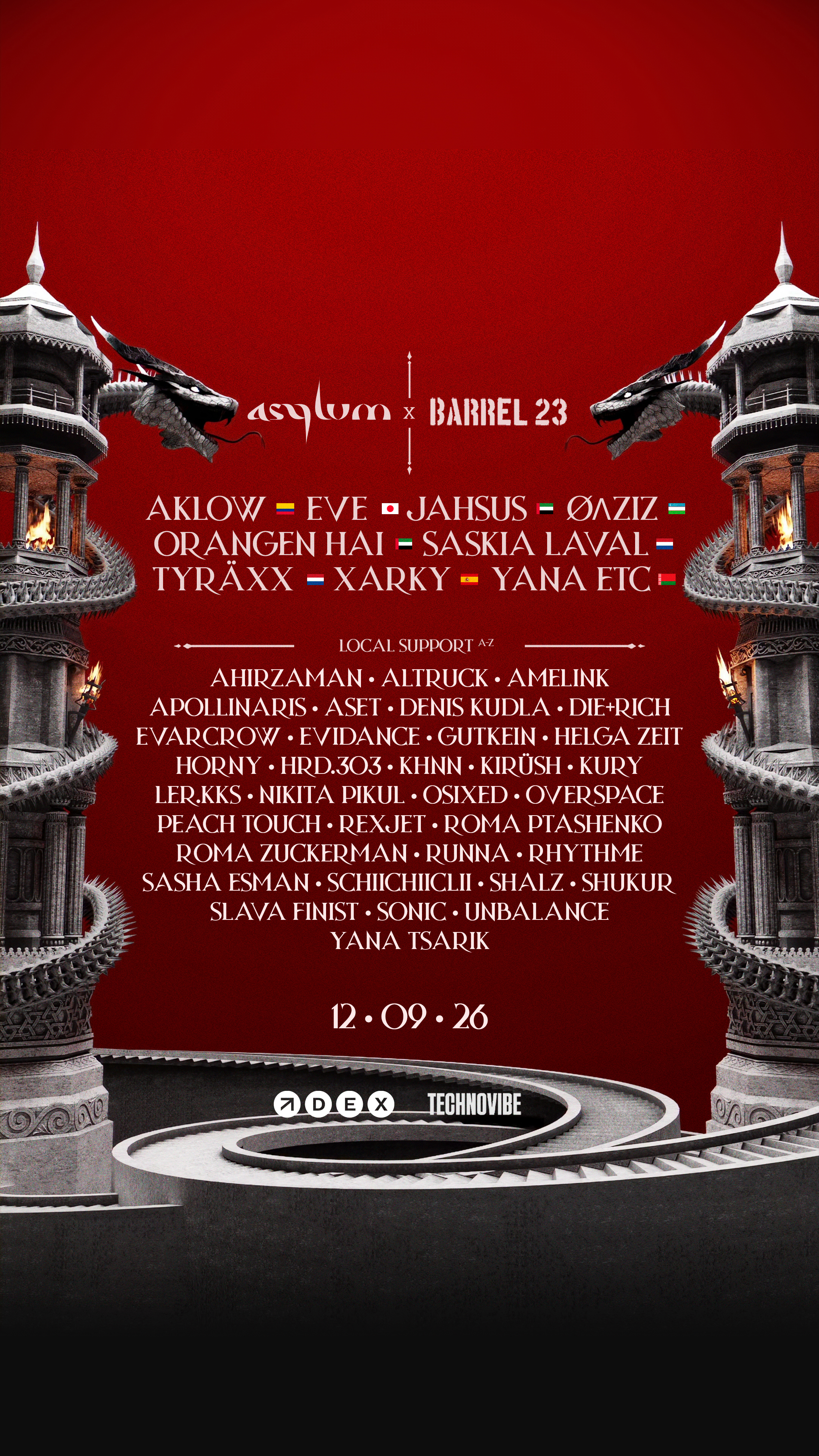 ASYLUM MOSCOW x BARREL 23 DUBAI / Асайлум Москва х Баррель23 Дубай