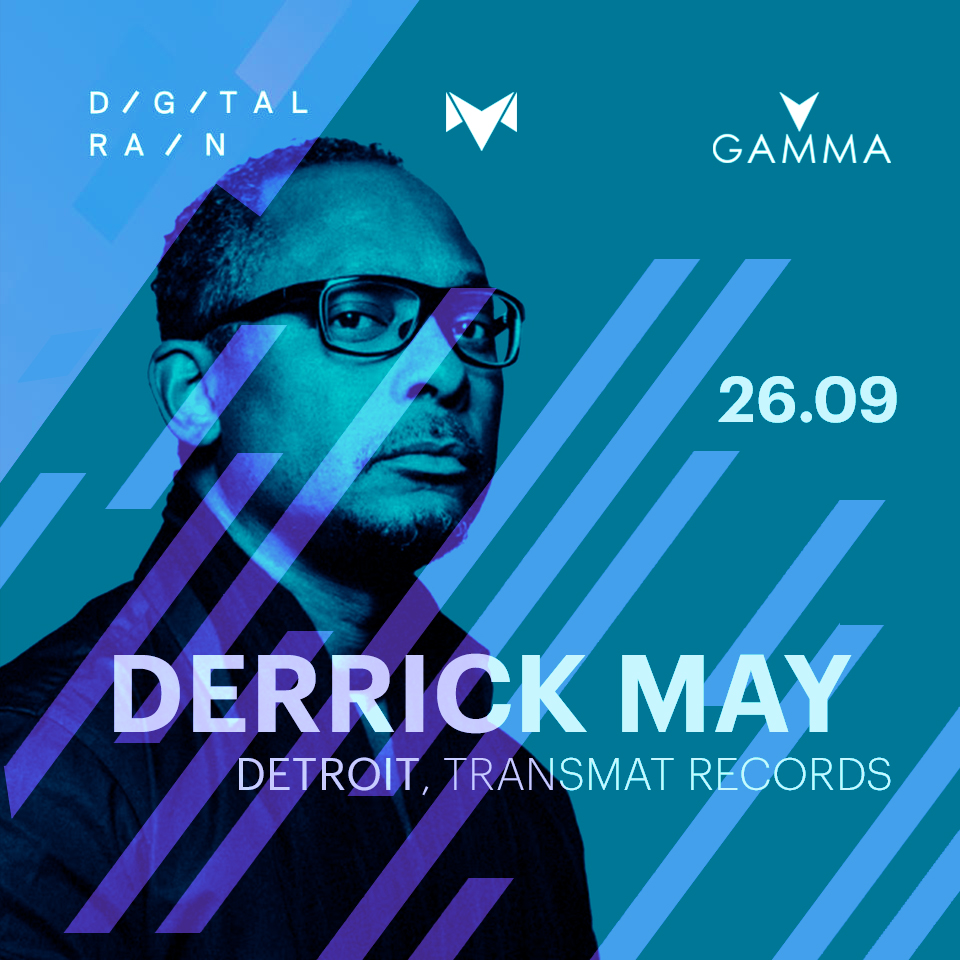 Derrick May (Detroit) - m_division & Digital Rain Festival presents: Tanzpol