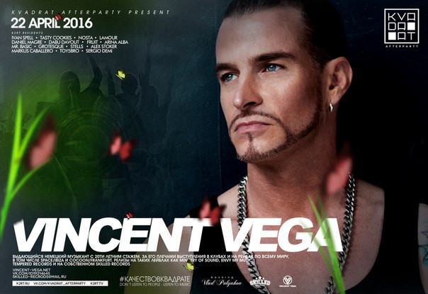 KVADRAT AFTERPARTY - VINCENT VEGA