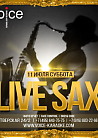 Live sax