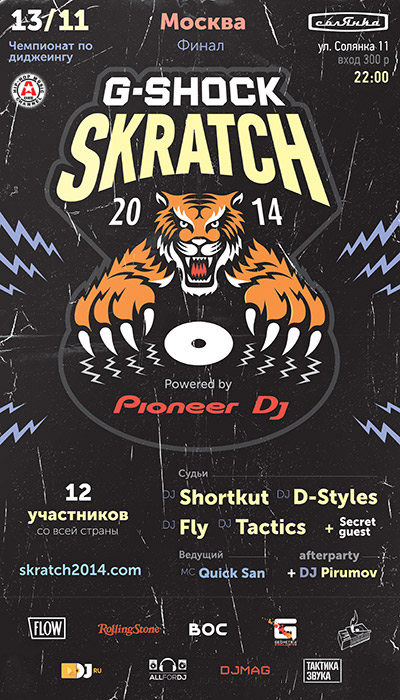 Финал G-shock Skratch