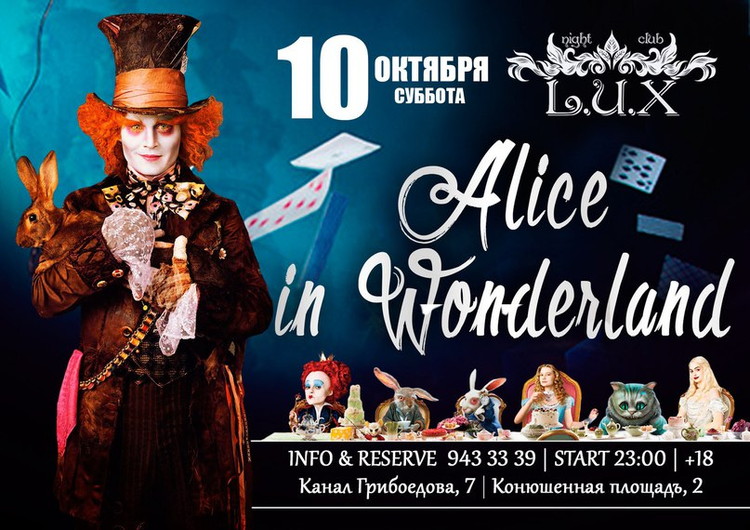 ALICE IN WONDERLAND