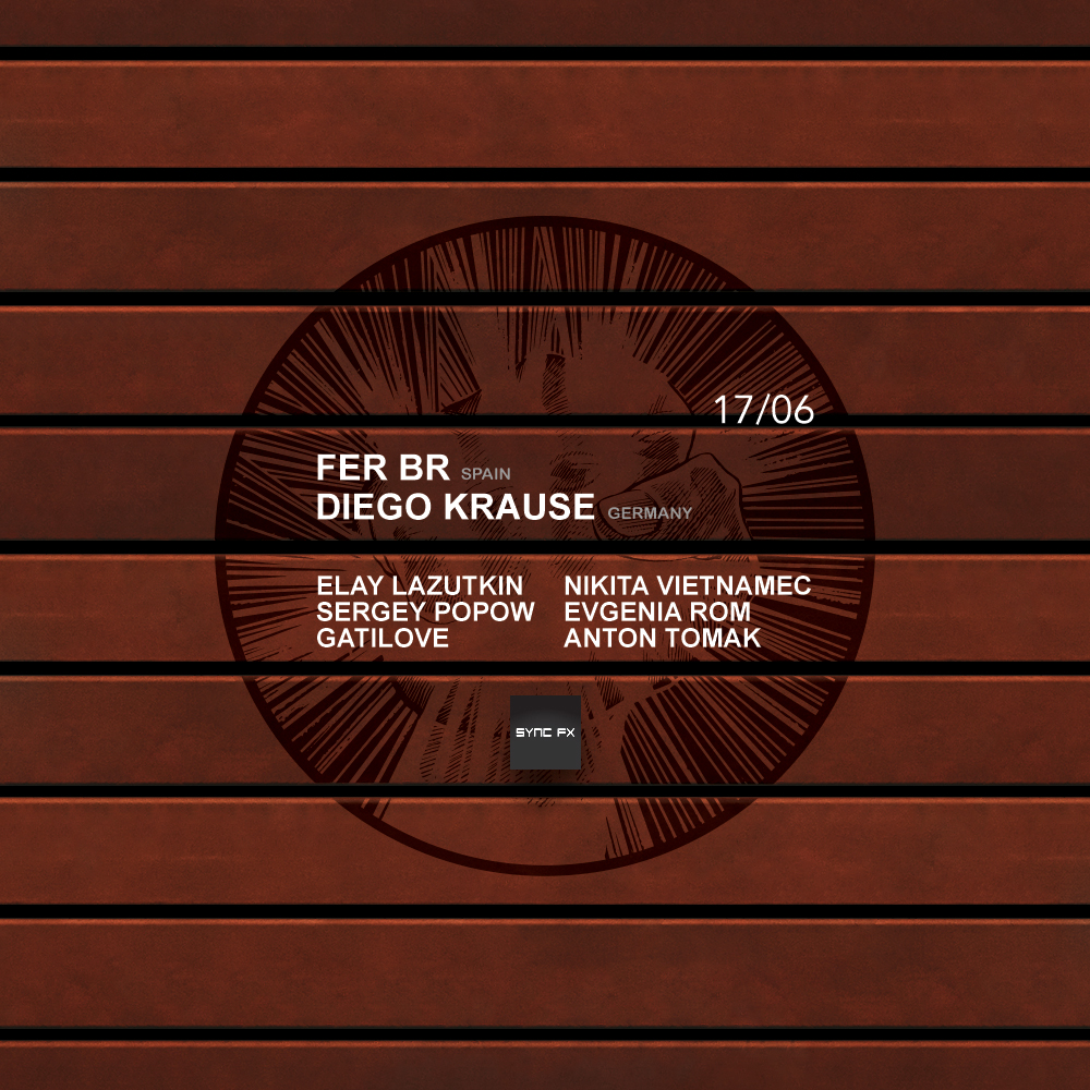 Sync Fx Audio w/ Fer BR, Diego Krause at Gazgolder