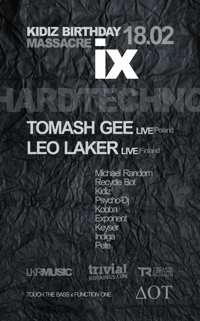 Kidiz Birthday Massacre 9 with Tomash Gee & Leo Laker