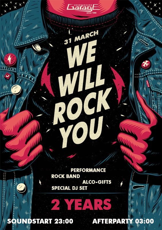 WE WILL ROCK YOU