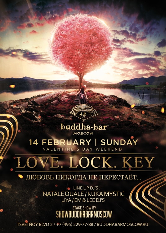 LOVE. LOCK. KEY. “Valentine’s Day Weekend”