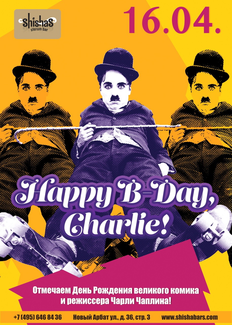 Happy B-Day, Charlie!