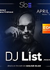 DJ List at SB Club
