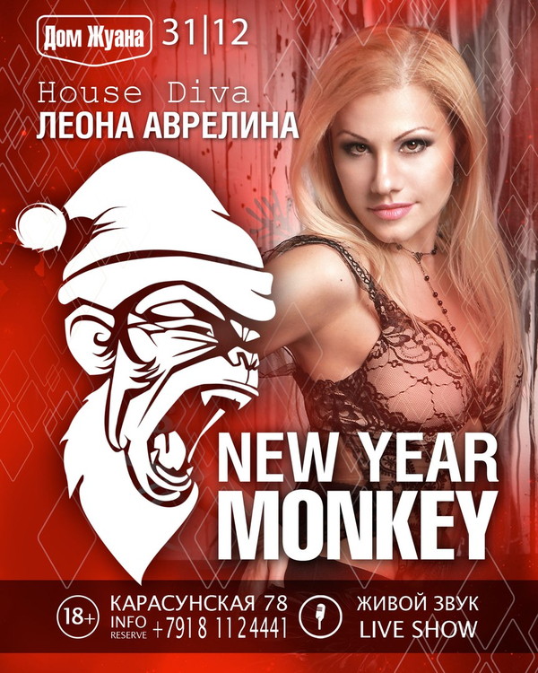 Встречай новогоднюю ночь в Доме Жуана!