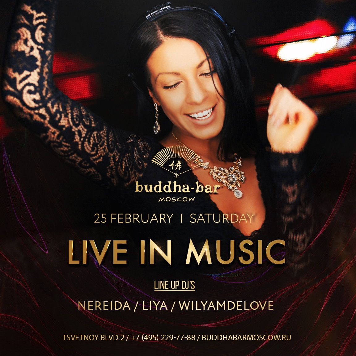 Show Buddha-Bar Moscow: «Love And Bullets»