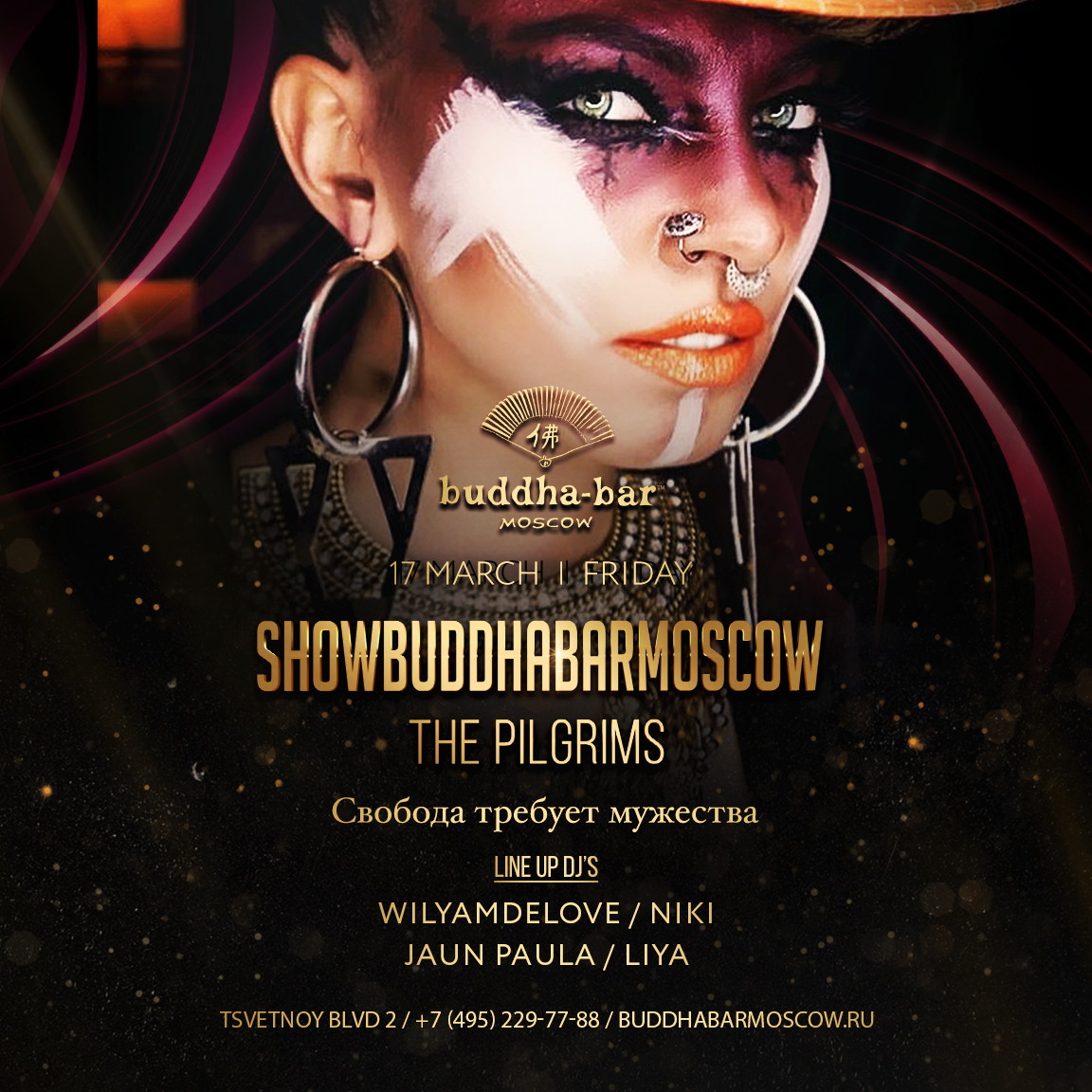 Show Buddha-Bar Moscow: «The Pilgrims»