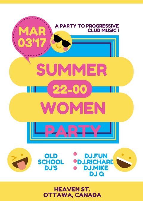 SUMMER WOMEN PARTY OTTAWA CANADA