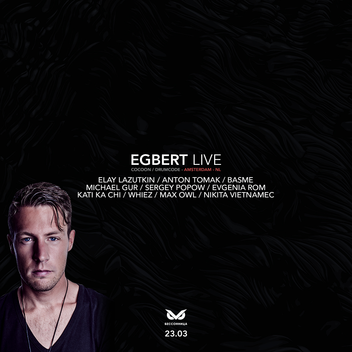 SYNC w/ Egbert (Cocoon, Drumcode) NL