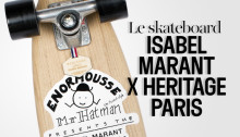 Скейтборд Isabel Marant x Heritage Paris