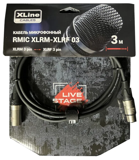 XLINE CABLES RMIC XLRM-XLRF