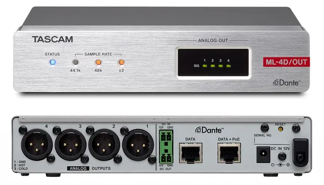 Tascam ML-4D/OUT-X