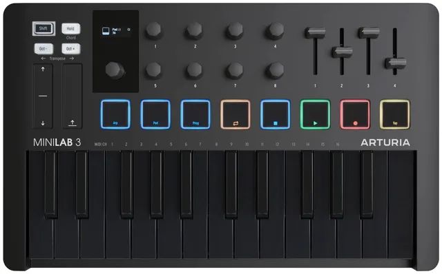 ARTURIA MiniLAB 3 Deep Black