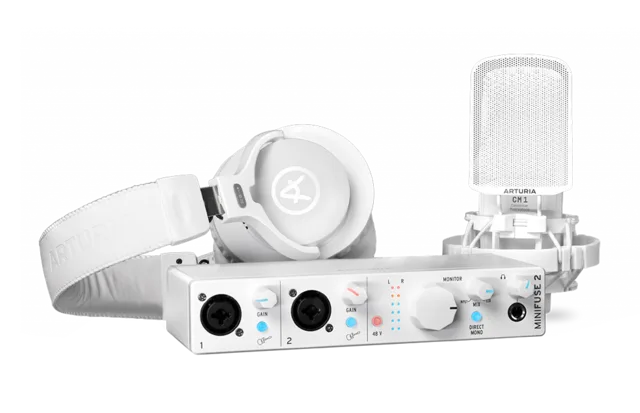 ARTURIA MiniFuse Recording Pack White