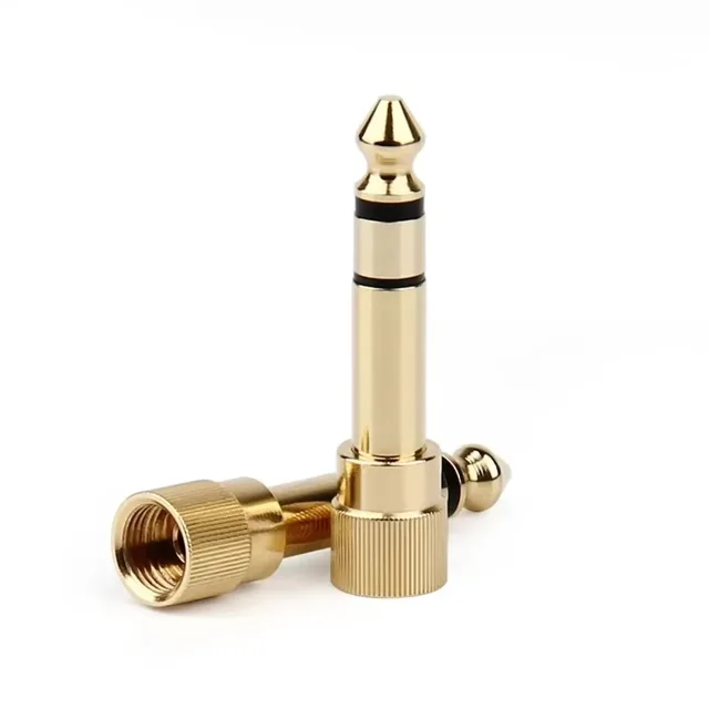DJSOUND DJS Headphone Jack Adapter Screw 3.5mm (1/8") To 6.35mm (1/4")