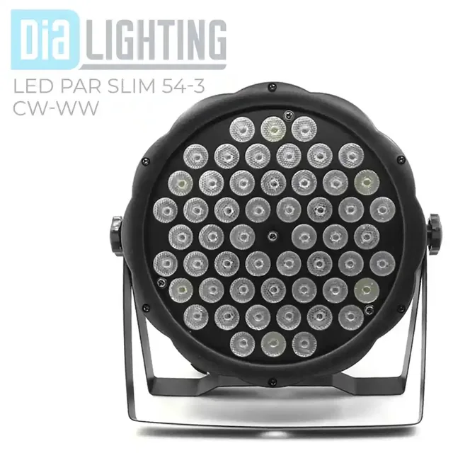 DIALIGHTING Led Par Slim 54-3 CW-WW