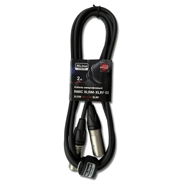 XLINE CABLES RMIC XLRM-XLRF 02