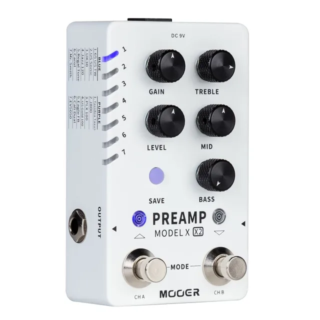 MOOER Preamp Model X2