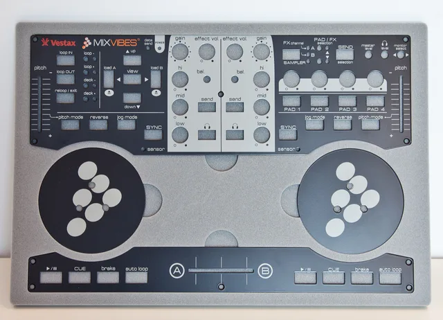 VESTAX TEMPLATE KIT FOR VCI-100 (MIX VIBES)