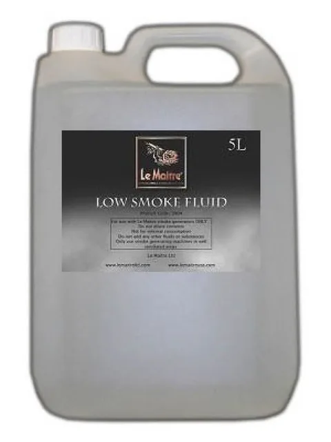 LE MAITRE LSX & LSG LOW SMOKE FLUID 5L
