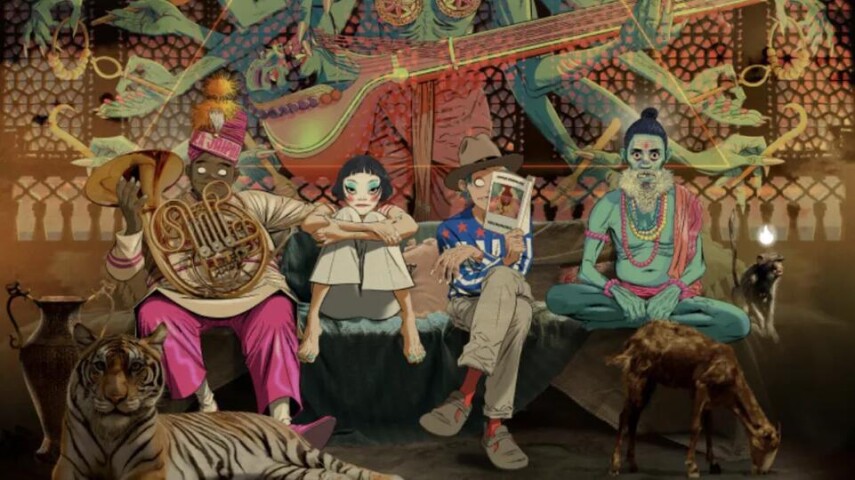 Gorillaz впервые объявили концерты в Индии