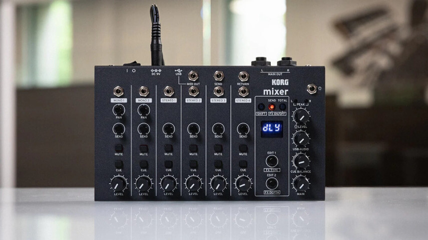 Korg выпустила набор для сборки аналогового микшера NTS-4