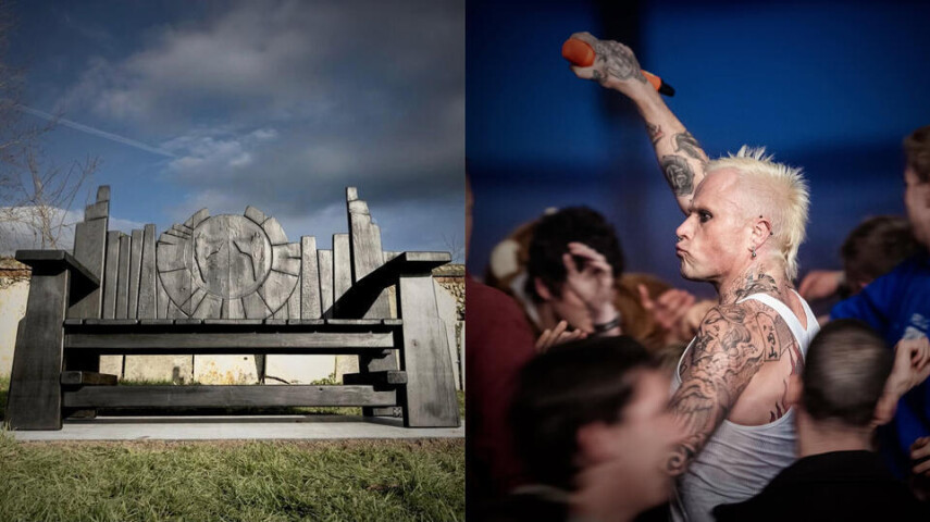 В Эссексе установили памятную скамью в честь Keith Flint