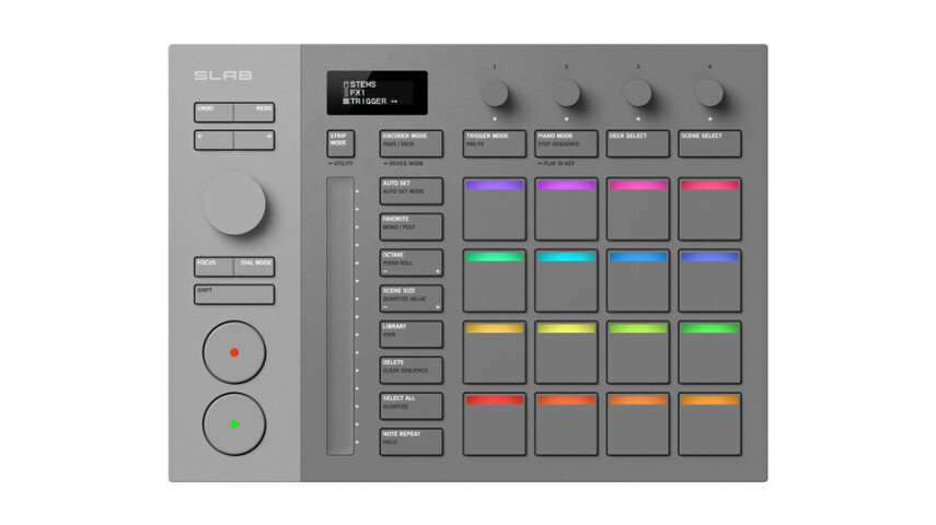 AlphaTheta представила MIDI-пад-контроллер SLAB