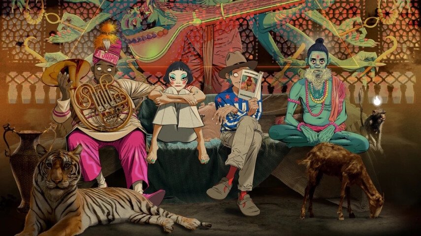 Gorillaz представили новый сингл «Damascus» с Omar Souleyman и Yasiin Bey