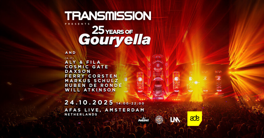 25 лет Gouryella: юбилейное событие на Amsterdam Dance Event 2025