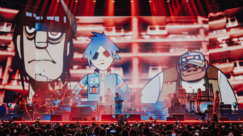 Gorillaz собрали масштабный лайнап гостей для шоу в Tottenham Hotspur Stadium