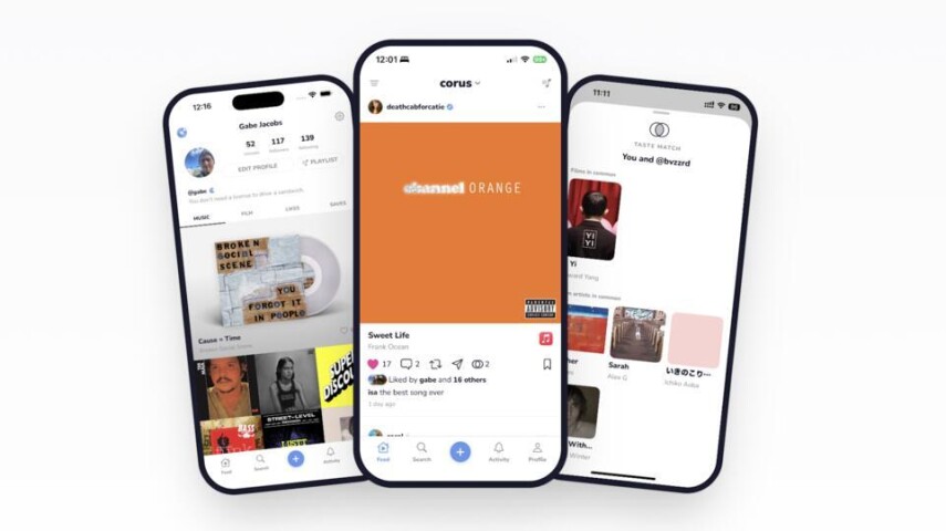 Corus — новая платформа для открытия музыки и кино без алгоритмов
