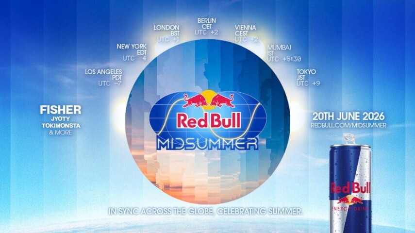 Red Bull Midsummer объявляет однодневную серию ивентов в семи городах