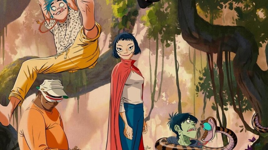 Gorillaz представили рисованный короткометражный фильм по альбому The Mountain
